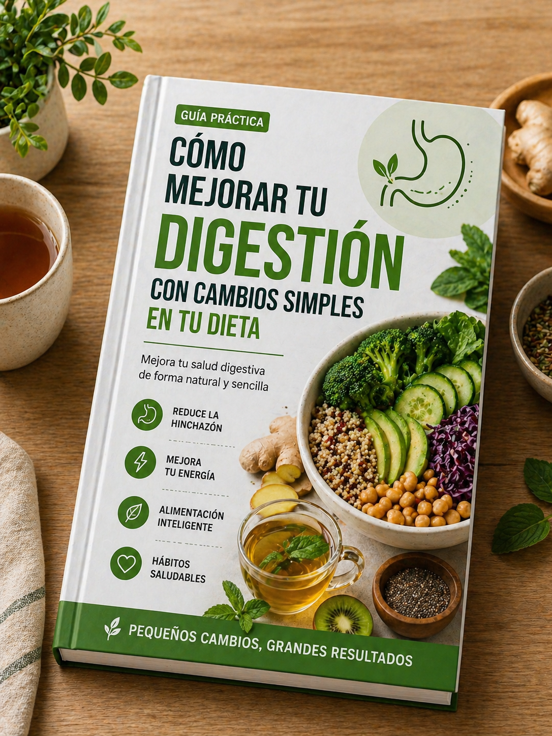 Cómo mejorar tu digestión con cambios simples en tu dieta